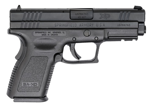 XD CMPCT 45ACP BLK 4" 10+1