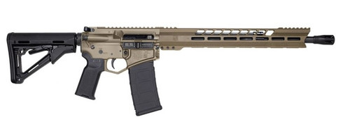 DB15BG 6.5GR FDE 18" V RAIL