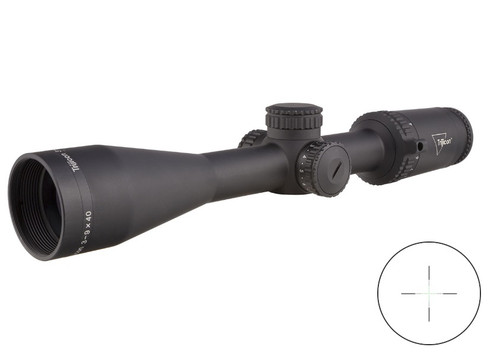CREDO 3-9X40 BLK 1" MIL-SQ GRN