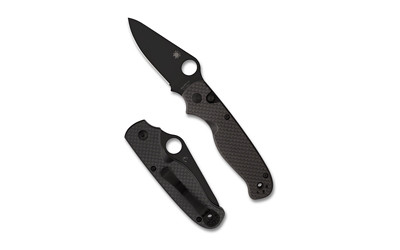 SPYDERCO BUTTONUP CF PE 3.27" BLK
