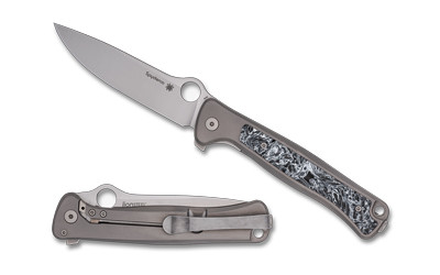 Spyderco Slym Stonewash Ti 3.42" Gry