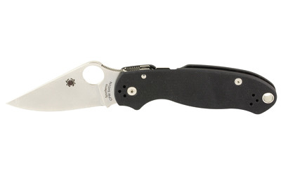 Spyderco Para 3 G10 Black Plainedge