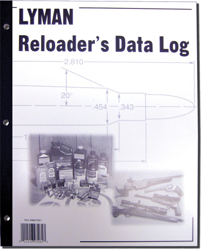Lyman Reloader'S Log Book