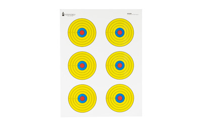 Action Target Action Tgt Bright 6 Bullseye 100Pk