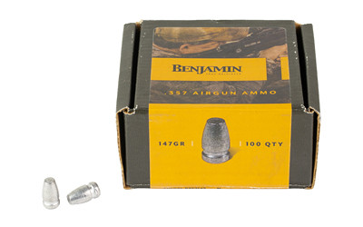 Benjamin Sheridan Benjamin .357Cal 147Gr Flat Pnt Pllt