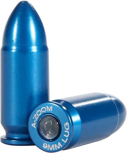 A-zoom METAL SNAP Capacity BLUE 9mm LUGER 10-PACK