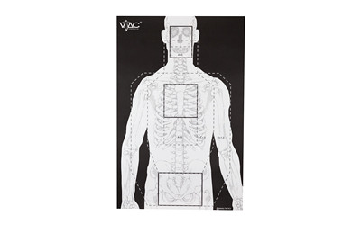 Action Target TGT 2 SIDED BY V-TAC 100PK