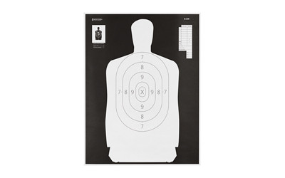 Action Target TGT B34 Black/White SILHO 100PK