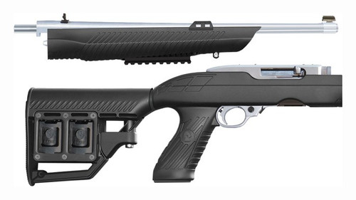 Adaptive Tactical ADTAC RM-4 STOCK RUGER 10/22 TAKE DOWN Tactical BLACK Synthetic
