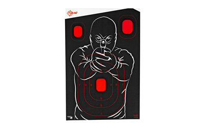 Allen Company EZ AIM 12"X18" BAD GUY 5PK