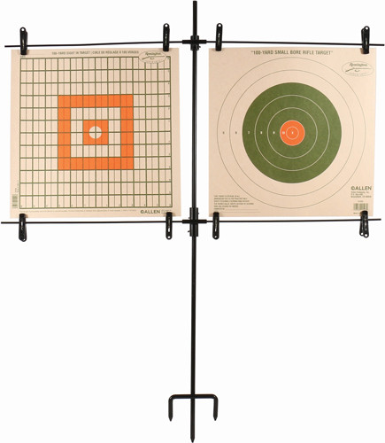 Allen Company PAPER Target STAND Includes 8 Clips/steel FRAME