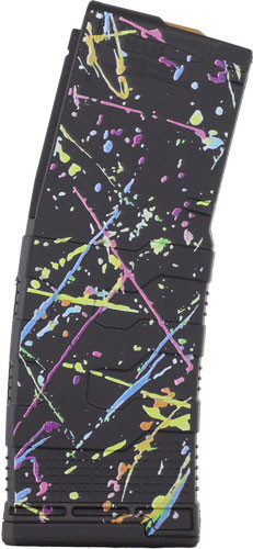 Amend2 AR-15 Magazine 5.56x45 30RD Polymer MOD3 NEON Splatter