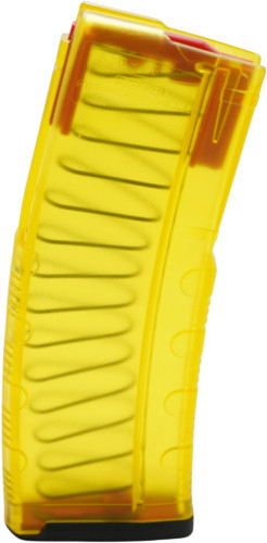 Amend2 AR-15 Magazine 5.56x45 30RD Polymer TRANS Yellow<