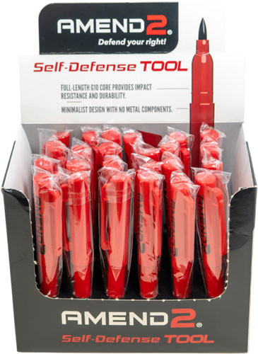 Amend2 G10 Red SELF Defense TOOL Display 24 UNITS