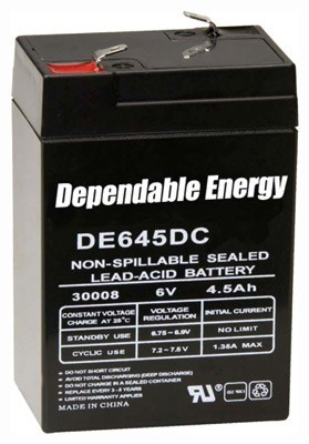 American Hunter Hunter Battery Rechargeable 6V 4.5AMP F-TAB