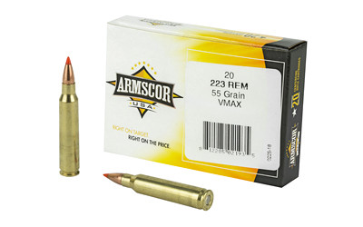 Armscor 223REM 55GR VMAX 20/1000