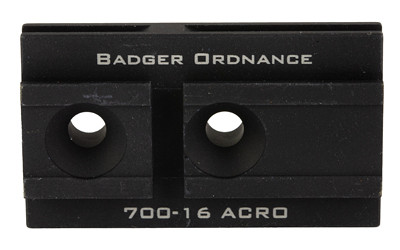 Badger Ordnance Condition 1 12TOP Mount ACRO BK