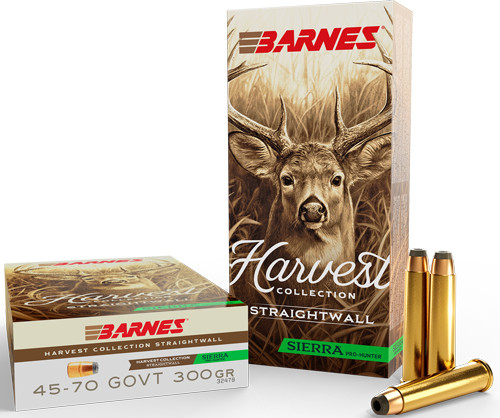 Barnes Harvest 45-70 GOVT 300GR PRO Hunter 20RD 10BX/Case