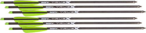 Bear Archery BEAR-X TRUEX Crossbow BOLTS 20" Carbon 6PK