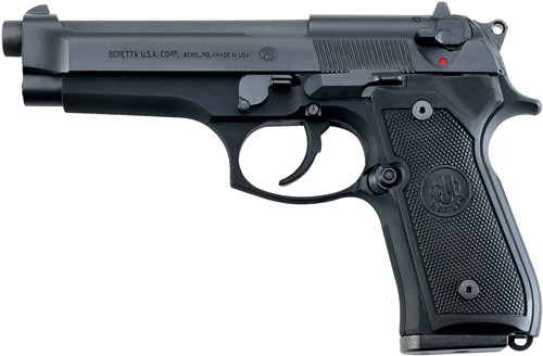 Beretta 92FS Semi-Automatic Pistol - 9mm LUGER, 4.9"