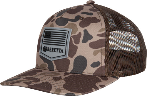 Beretta Capacity PM Trucker R 112 Rubber PATCH BROWN DUCK CAMO!