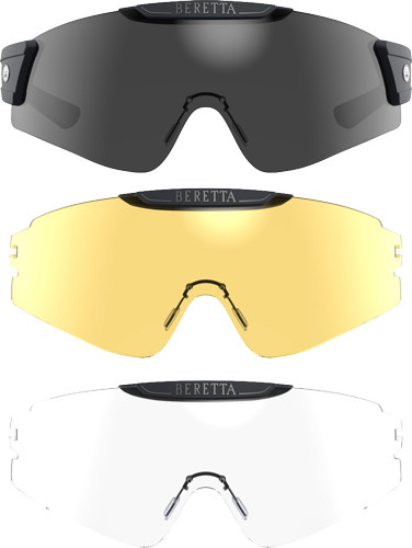 Beretta Intermask Eyeglasses Interchange Fume/neutral/yllw