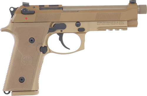 Beretta M9A4 Semi-Automatic Pistol - 9mm LUGER, 5"