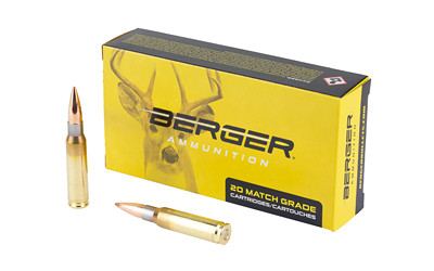 Berger Bullets CLASC HNT 308WIN 168GR 20/200