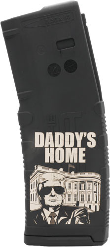 Black Rain Ordnance RAIN Magazine 5.56x45 30RD BLACK TRUMP Daddy's HOME