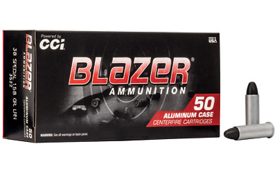 Blazer Ammunition 38SPL 158GR LRN 50/1000