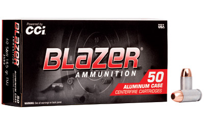 Blazer Ammunition 40SW 165GR FMJ 50/1000
