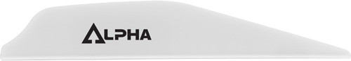 Bohning ALPHA AR 1250 VANE 2.8" WHITE 36PK