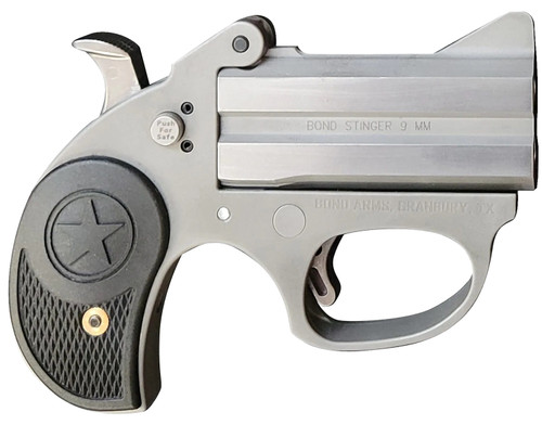 Bond Arms Stinger Rough Stainless Specialty Handgun - 9mm, 3"