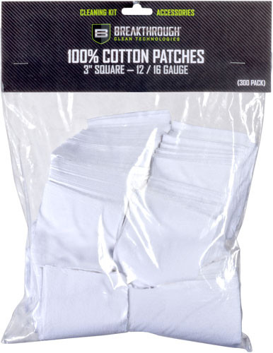 Breakthrough Clean Technologies Cleaning Patches 3" Square .12/.16 Gauge 50 PACK
