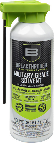 Breakthrough Clean Technologies Military-grade Solvent Aerosol 6OZ CLEAR
