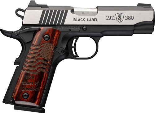 Browning 1911-380 Medallion Pro 250 Semi-Automatic Pistol - 380 AUTO, 3.63"