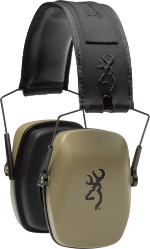 Browning Buckmark III Hearing Protector FLDBL NRR 27DB Flat Dark Earth