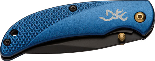 Browning KNIFE PRISM III FLDNG Hunter 2.38" BLADE BLUE Aluminum