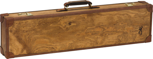 Browning Luggage Case Over/Under Bt to 32-Inch Light Madera Wood Grain - Brown