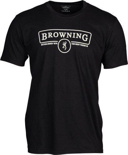 Browning Stainless Steel T-shirt Contour BLACK Medium!