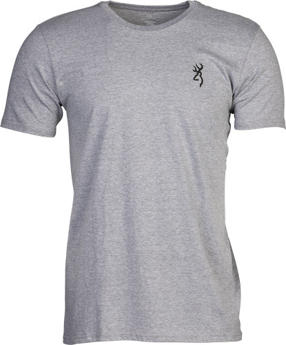 Browning Stainless Steel T-shirt HUNT TOUGH Heather GRAY Xlarge