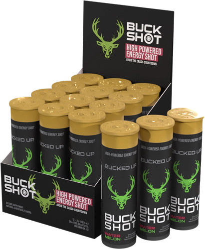 Bucked Up UP 2OZ Energy SHOTS Watermelon 2-12 PACKS