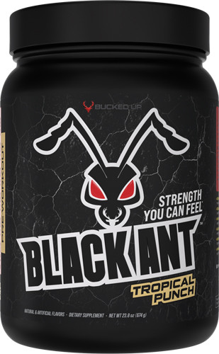 Bucked Up UP BLACK ANT Preworkout Tropical PUNCH 20 Servings!