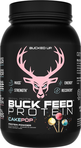 Bucked Up UP BUCK FEED Original Protein CAKE POP 30 Servings