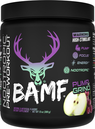 Bucked Up UP Pre-workout BAMF Pump Action N' GRIND 30 Servings