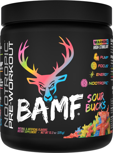 Bucked Up UP Pre-workout BAMF SOUR BUCKS 30 Servings