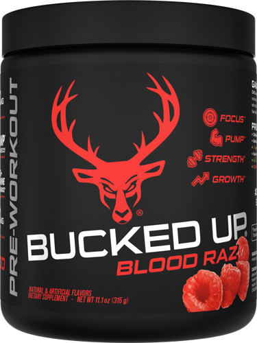 Bucked Up UP Pre-workout BLOOD RAZ 30 Servings