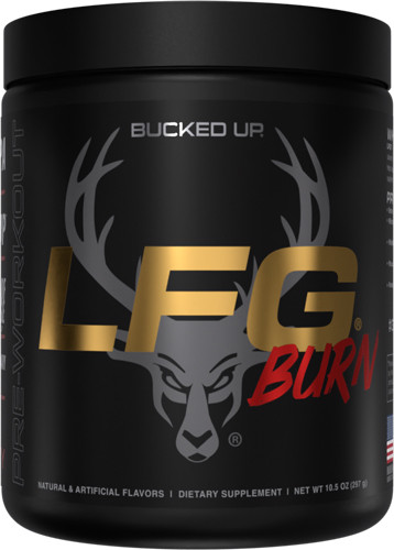 Bucked Up UP Pre-workout LFG BURN BERRY 30 Servings