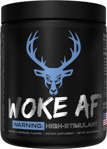 Bucked Up UP Pre-workout WOKE AF BLUE RAZ 30 Servings