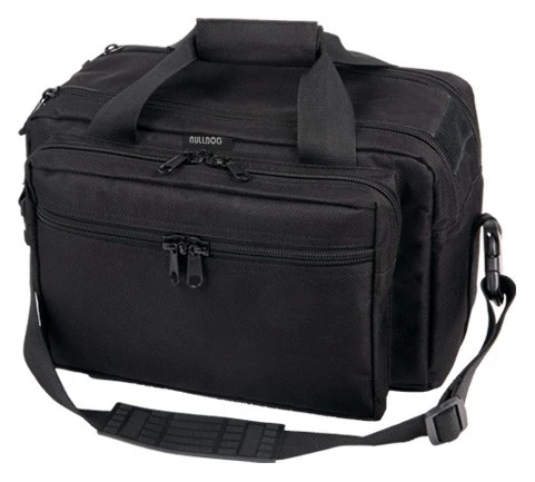 Bulldog Extra Large RANGE BAG BLACK With Pistol RUG